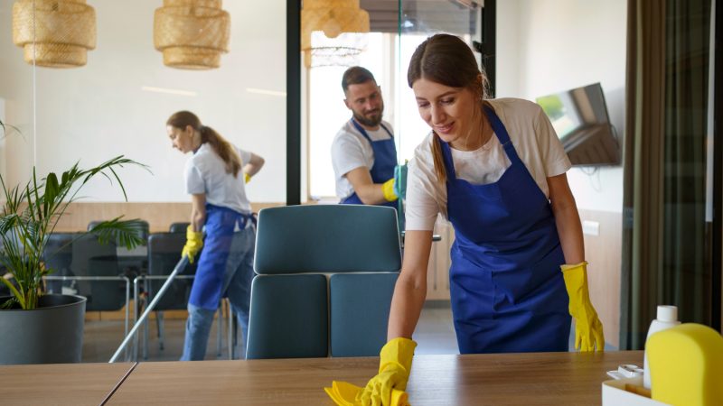 Cărucioare de curățenie: Alăturați eficiența echipamentului modern pentru un spațiu curat